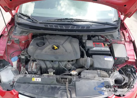 2016 Hyundai Elantra Se from USA, damaged, VIN KMHDH4AE0GU519821